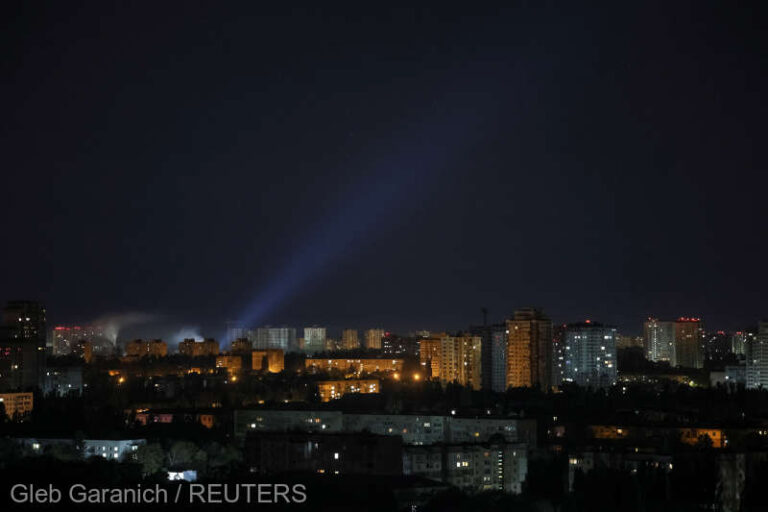 Ucraina a dejucat un atac aerian rus asupra Kievului