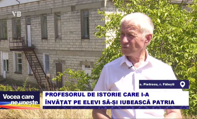 CAMPANIE / PROFESORUL DE ISTORIE CARE I-A ÎNVĂȚAT PE ELEVI SĂ-ȘI IUBEASCĂ PATRIA / video