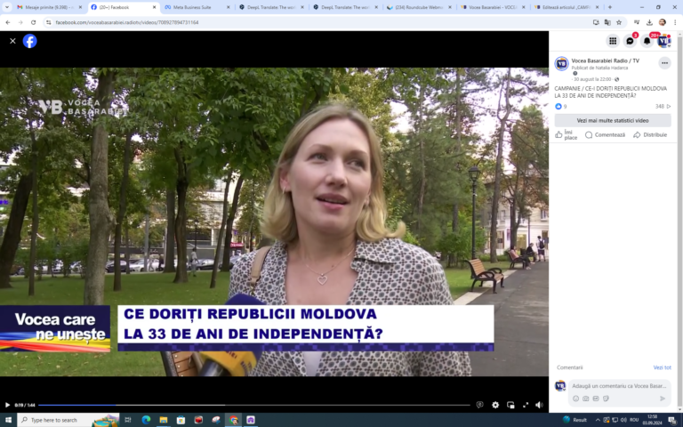 CAMPANIE / CE DORIȚI REPUBLICII MOLDOVA LA 33 DE ANI DE INDEPENDENȚĂ? / VIDEO