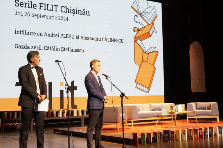 Festivalul internațional FILIT dedicat literaturii, organizat cu sprijinul DRRM, a început la Chișinău