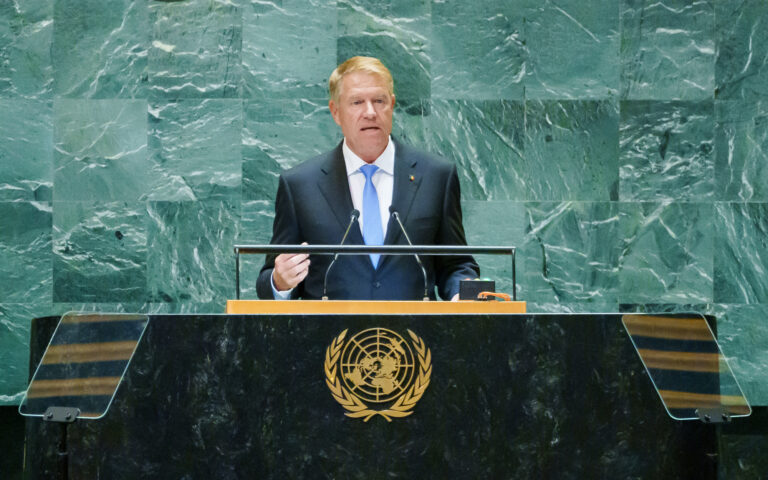 Klaus Iohannis, la tribuna ONU: Vom sprijini necondiționat consolidarea rezilienței Republicii Moldova