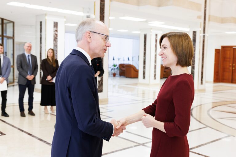 Maia Sandu a discutat la Președinție cu premierul din Luxemburg, Luc Frieden