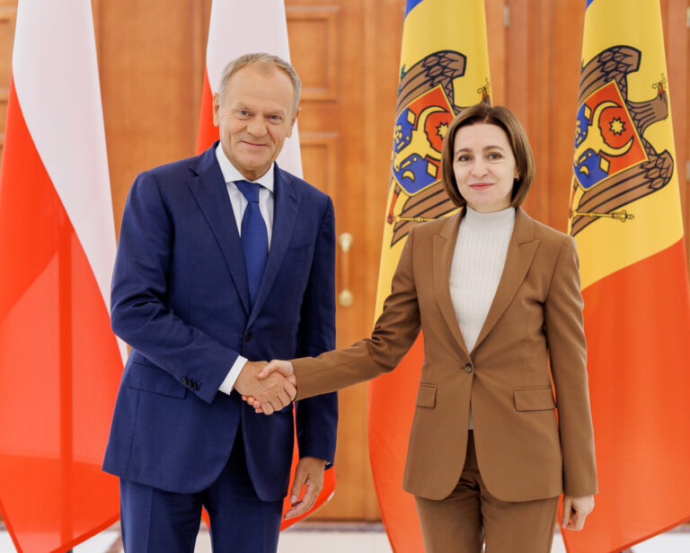 Maia Sandu, la întâlnirea cu premierul de la Varșovia, Donald Tusk: Polonia oferă un exemplu clar despre cum integrarea europeană poate transforma o țară