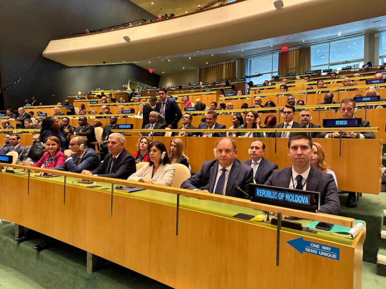 Ministrul Popșoi, aflat la New York la Adunarea Generală a ONU, a participat deja la un prim summit dedicat securității