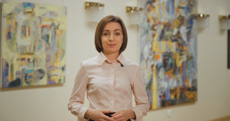 VIDEO/ Maia Sandu a fost înregistrată în cursa prezidențială: Vrem ca familiile să rămână și să se întoarcă acasă. Acesta este planul meu!