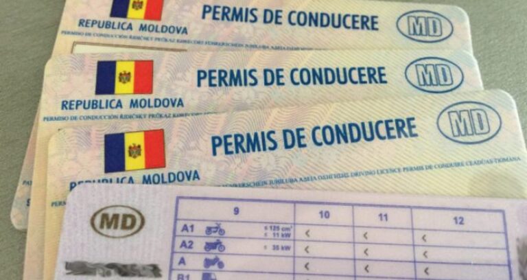 Permisele de conducere eliberate în R. Moldova vor fi recunoscute în Franța