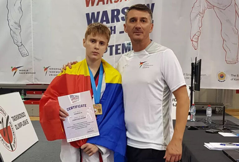 Luptătorul moldovean Artiom Roșca a cucerit medalia de argint la Campionatul Mondial de taekwondo