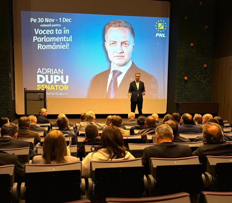 Adrian Dupu s-a lansat la Bruxelles în campania pentru parlamentarele din România