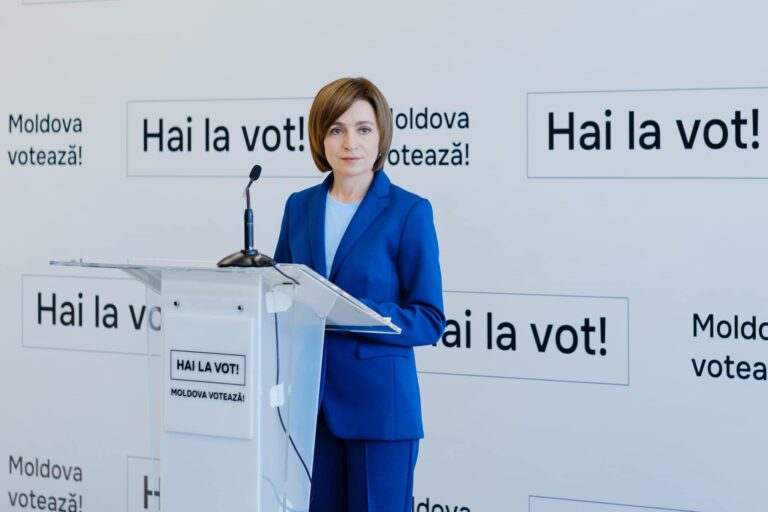 Maia Sandu face apel la unitate în campania pentru al doilea tur