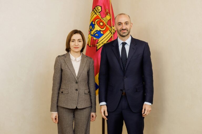 Maia Sandu, întrevedere cu Benjamin Haddad: Franța este un susținător ferm al R. Moldova