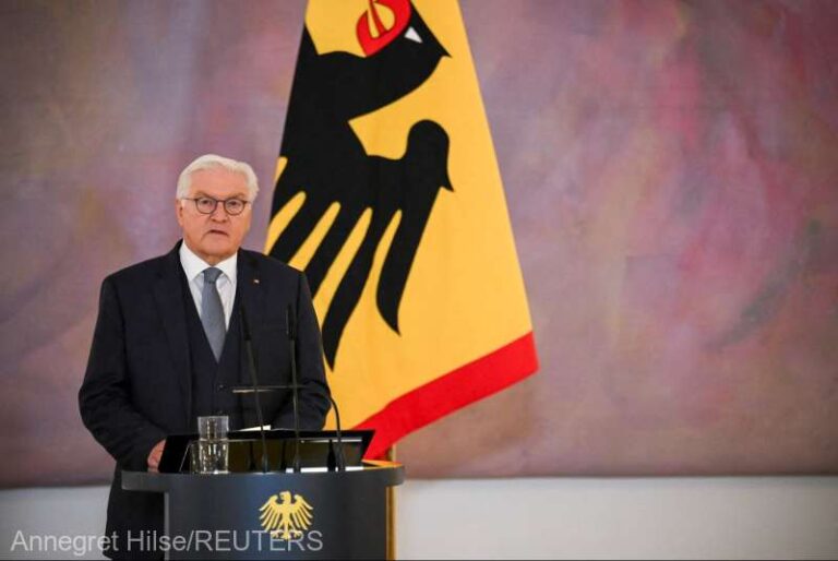 Germania: Preşedintele Frank-Walter Steinmeier dizolvă parlamentul şi fixează alegerile pentru 23 februarie