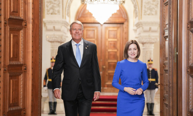 Maia Sandu, mesaj de recunoștință pentru Klaus Iohannis: Drumul nostru european nu ar fi fost posibil fără susținerea României