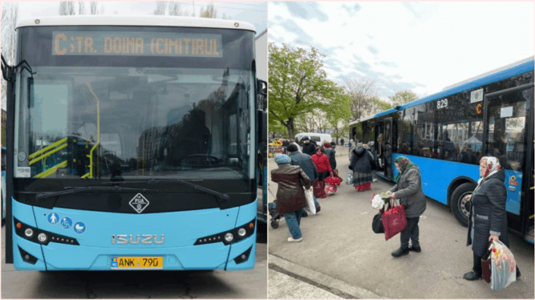 Chișinău // Transport public gratuit până la cimitirul „Sfântul Lazăr” de Paștele Blajinilor