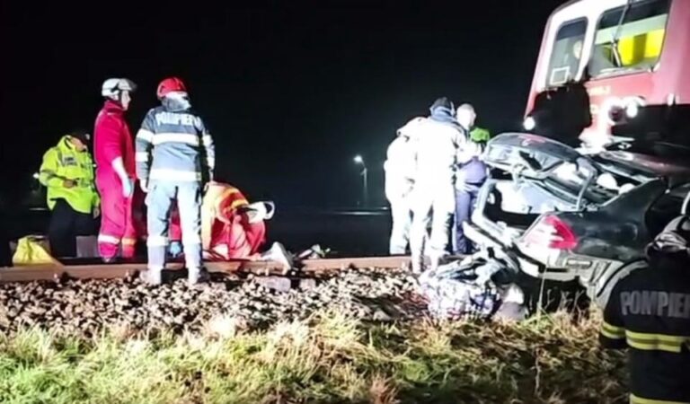 Accident feroviar grav la Erbiceni, Iași: O femeie din Republica Moldova a murit, alte două persoane rănite