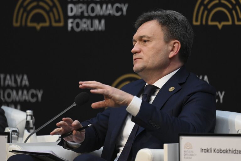 Recean la Forumul Diplomației din Antalya: Sprijinirea Moldovei înseamnă consolidarea securității întregului continent