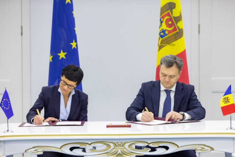 R.Moldova a semnat Acordul pentru Planul de Creștere cu UE.Recean: O investiție în viitorul nostru european