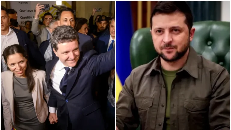 Președintele ales al României, invitat la Kiev de Volodimir Zelenski
