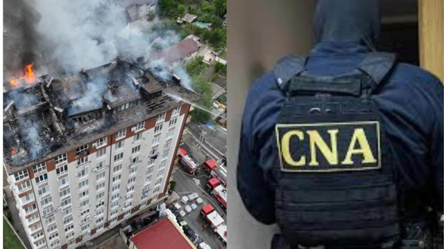 Descinderi CNA la Primăria Durlești în legătură cu blocul afectat de incendiul din mai: 13 persoane percheziționate