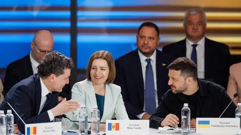 Summit istoric la Odesa: Președinții României, Republicii Moldova și Ucrainei au convenit asupra consolidării cooperării strategice