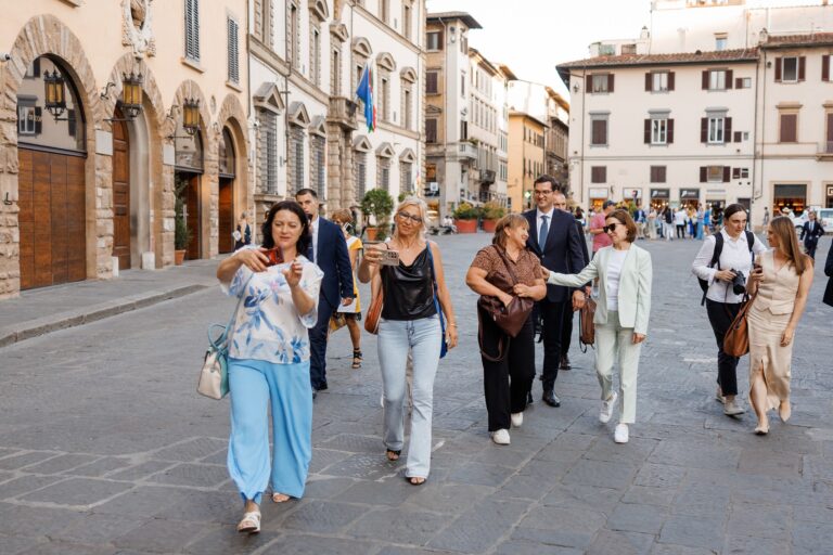 Maia Sandu, întâlnire cu moldovenii din Florența: „Vă mulțumesc pentru că rămâneți aproape de Moldova”