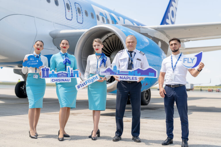 FLYONE lansează ruta directă Chișinău – Napoli, începând cu 15 iulie