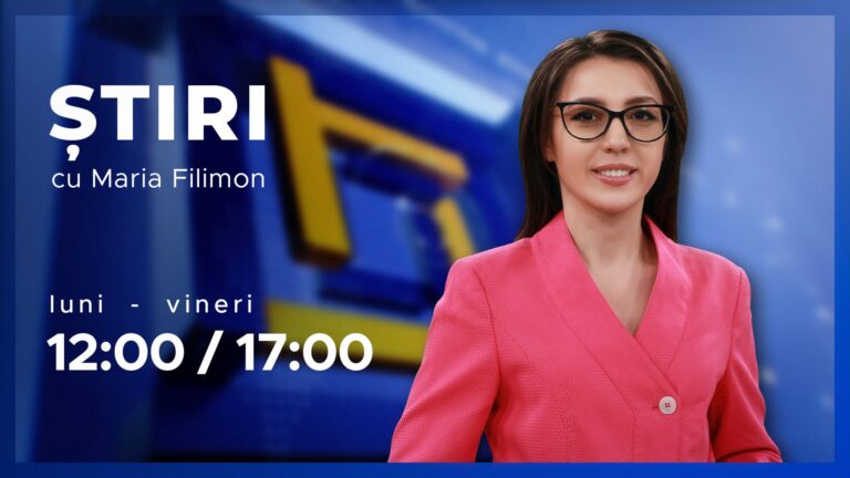 VIDEO/ ȘTIRI cu MARIA FILIMON din 29.08.2025, ora 14:00