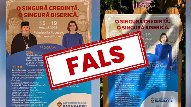 Mitropolia Basarabiei acuză o campanie de propagandă pro-rusă și cere intervenția autorităților