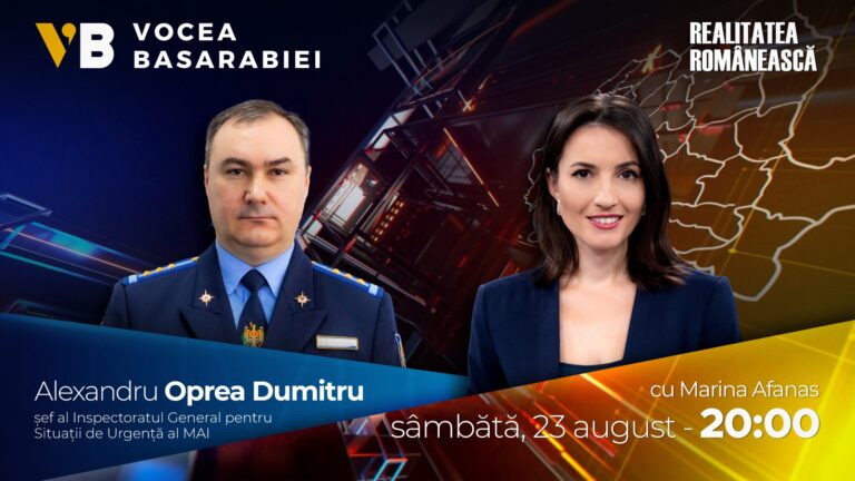 VIDEO/ REALITATEA ROMÂNEASCĂ cu Marina Afanas, 23.08.2025