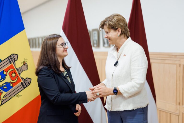 Cristina Gherasimov, la Riga: Letonia rămâne un partener de încredere în parcursul european al Moldovei