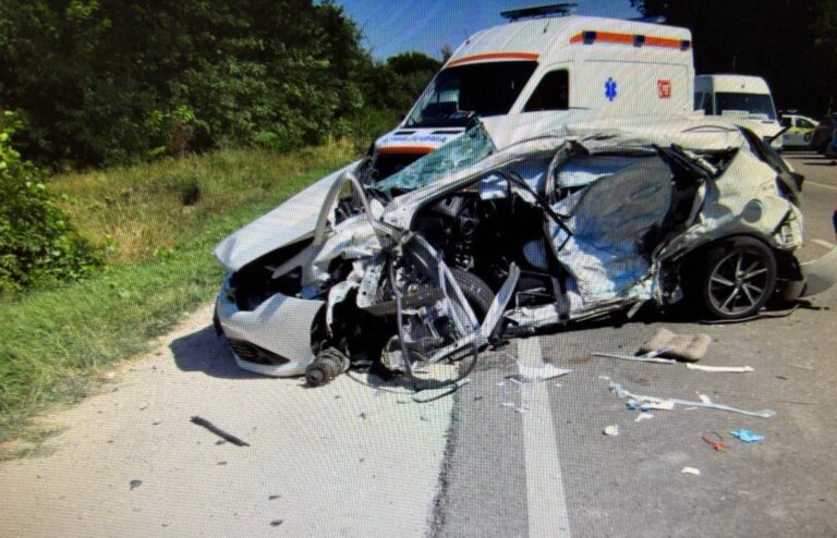 Tragedie pe traseul Chișinău–Ungheni: O șoferiță de 24 de ani și-a pierdut viața într-un grav accident rutier