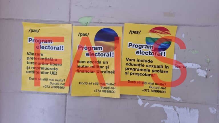 Război informațional împotriva PAS: Falsuri lansate în plină campanie
