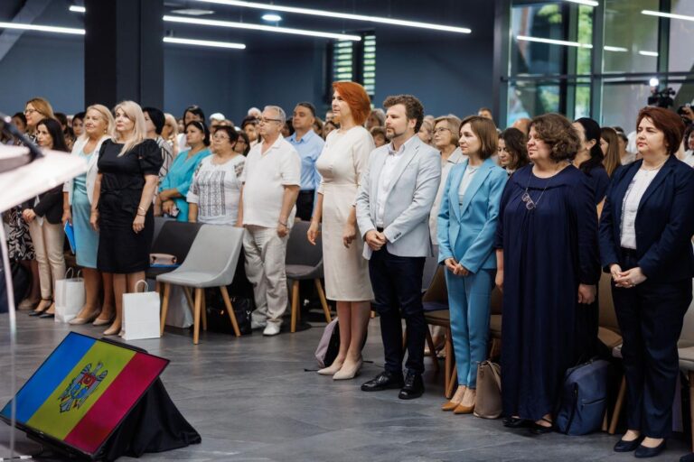 Maia Sandu: „Educația este prima linie de apărare a țării în fața manipulării și dezinformării”