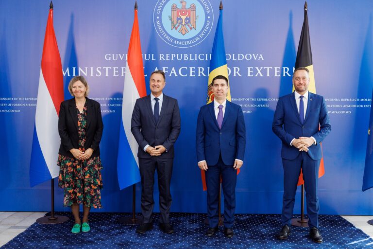 Miniștrii de externe din Benelux, în vizită la Chișinău: sprijin ferm pentru aderarea Republicii Moldova la UE
