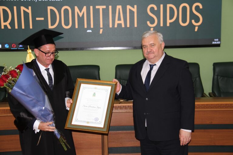 Istoricul român Sorin Șipoș, distins la Chișinău cu titlul onorific Doctor Honoris Causa