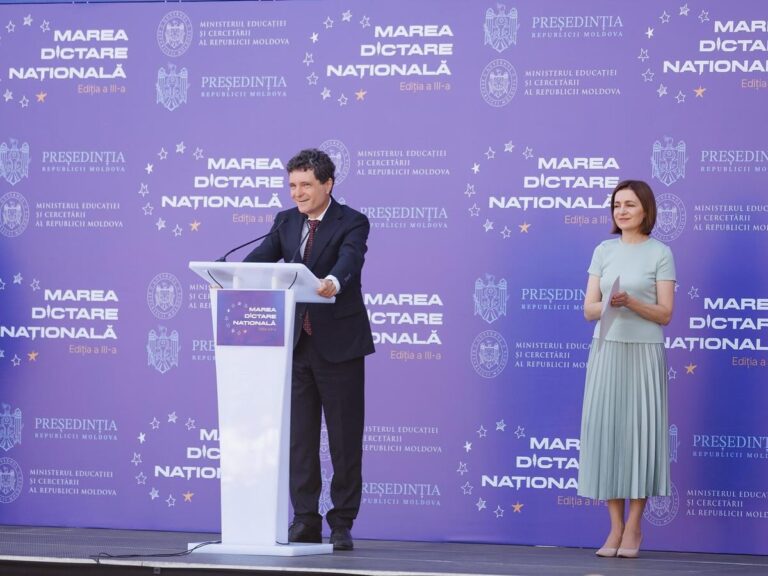 Nicușor Dan, la Chișinău de Ziua Limbii Române: România și R. Moldova împărtășesc o moștenire, o limbă și un viitor european