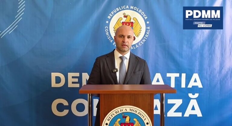 PDMM, scos din cursa electorală: CEC a respins lista de candidați