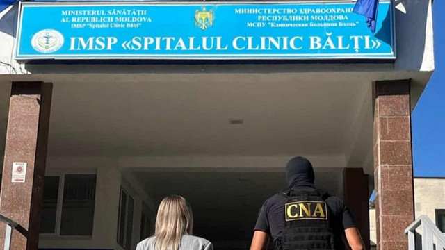 Fostul director al Spitalului Clinic Bălți, arestat pentru corupție
