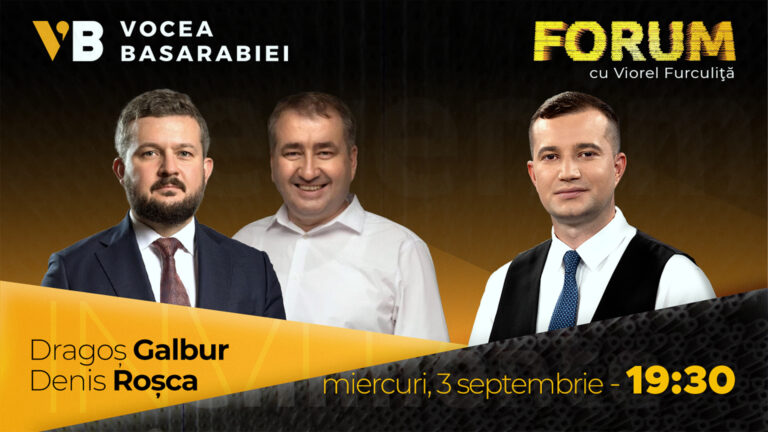 FORUM cu Viorel Furculiță 03.09.2025, ora 19:30