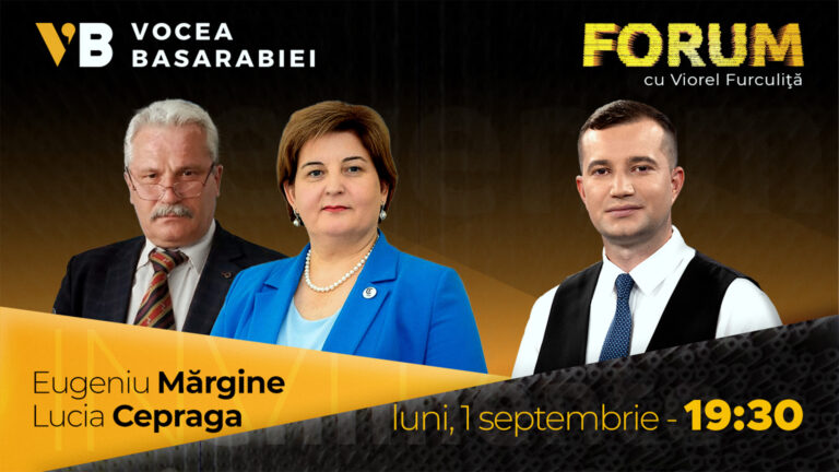 FORUM cu Viorel Furculiță 01.09.2025, ora 19:30