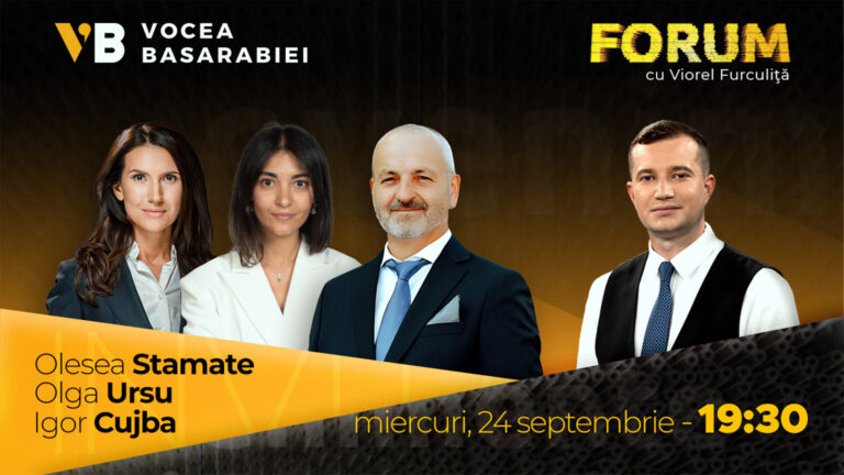 FORUM cu Viorel Furculiță, 24.09.2025, ORA 19:30