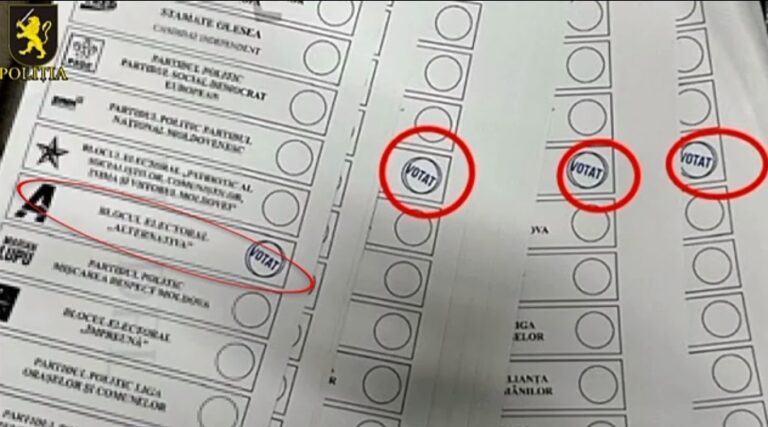 Descindere la o tipografie din Chișinău: Zeci de buletine de vot, tipărite ilegal