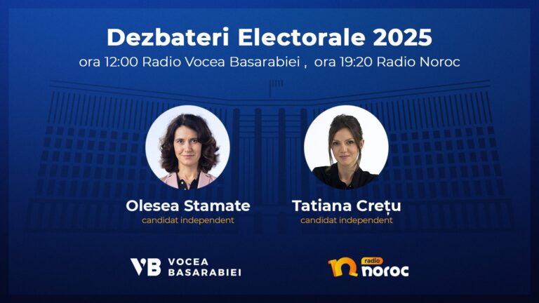 DEZBATERI ELECTORALE cu Olesea Stamate și Tatiana Crețu