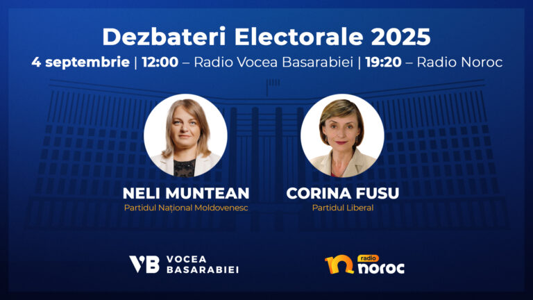 DEZBATERI ELECTORALE cu Neli Muntean și Corina Fusu
