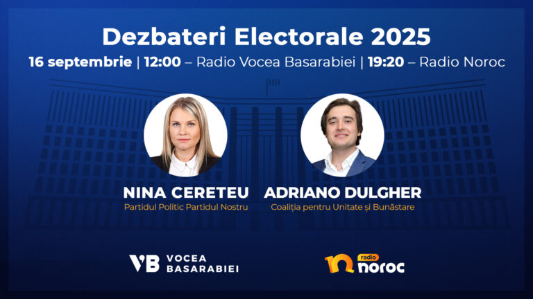 DEZBATERI ELECTORALE cu Nina Cereteu și Adriano Dulgher