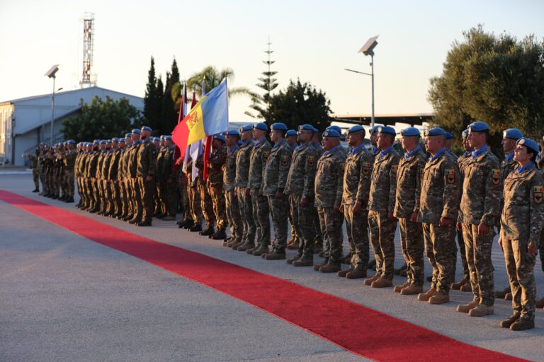 Militari ai Armatei Naționale din R. Moldova, misiune în Liban