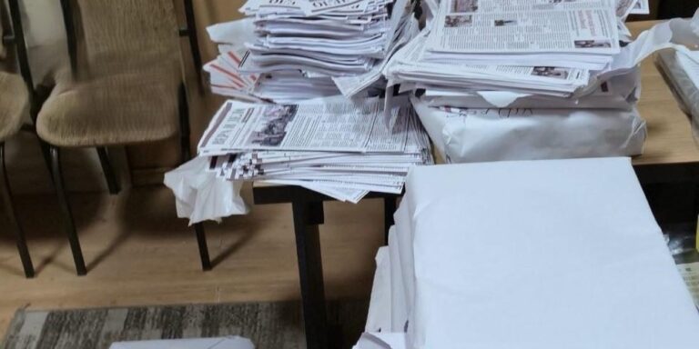 (VIDEO) Tipografie clandestină, descoperită la Chișinău: Producea ziare cu conținut denigrator