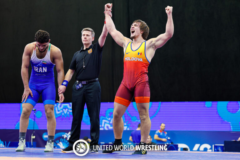 (FOTO) Argint pentru Republica Moldova la Campionatul Mondial de Lupte U-23