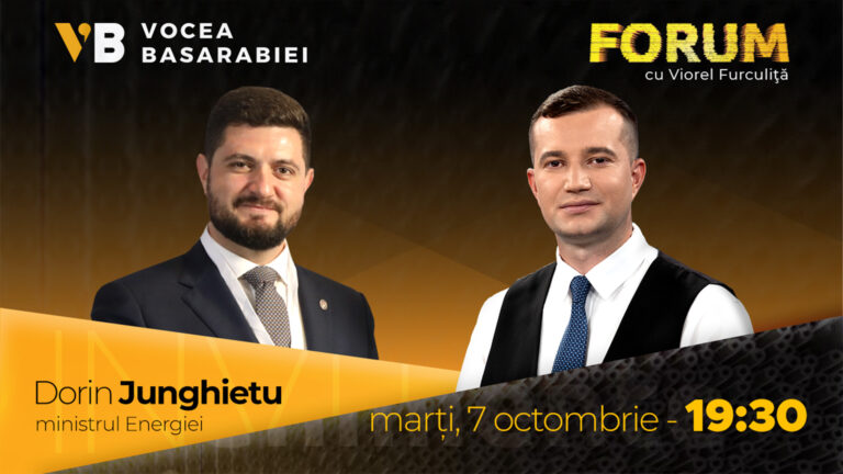 FORUM la Vocea Basarabiei, 07.10.2025, ora 19:30