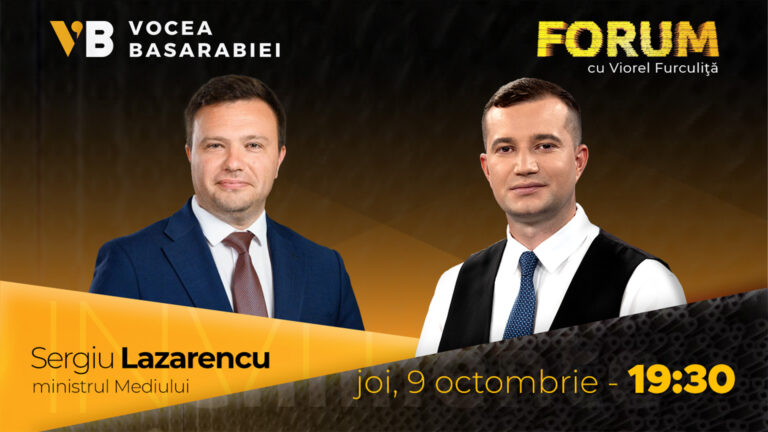 FORUM la Vocea Basarabiei, 09.10.2025, ora 19:30