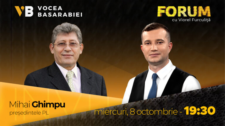 FORUM la Vocea Basarabiei, 08.10.2025, ora 19:30